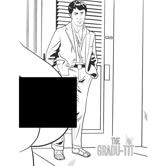 WoodRocket - Bryst, bryst, bryst - voksen fargebok