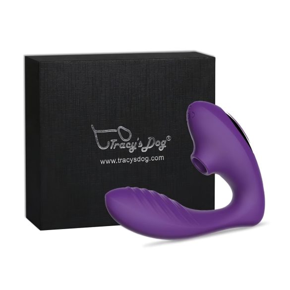 Tracy's Dog OG - G-punkt og klitorisvibrator (lilla)