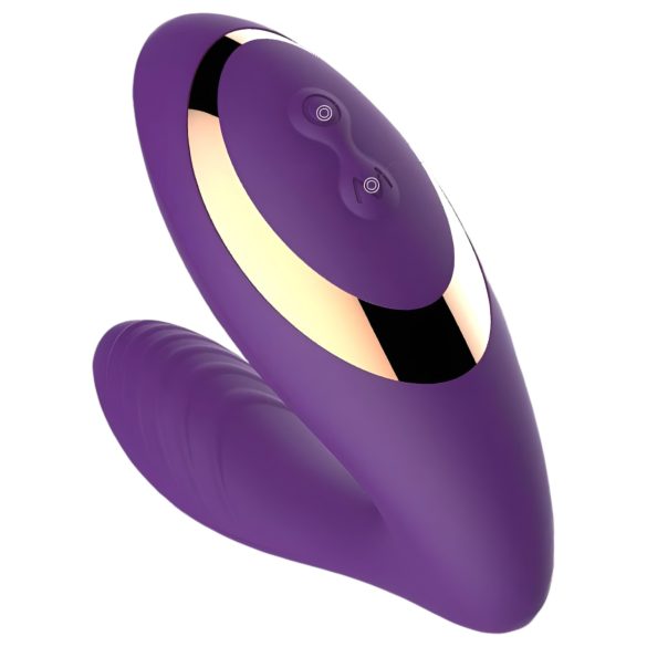 Tracy's Dog OG - G-punkt og klitorisvibrator (lilla)