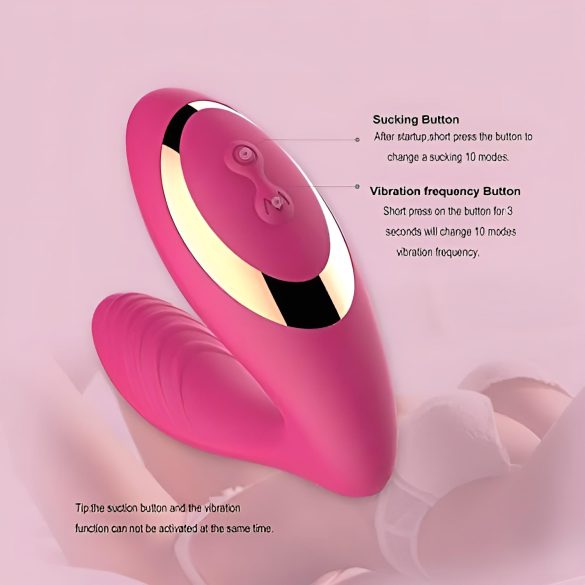 Tracy's Dog OG - G-punkt vibrator og klitorisstimulator (rosa)