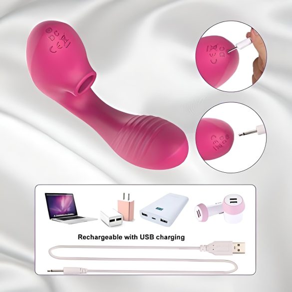 Tracy's Dog OG - G-punkt vibrator og klitorisstimulator (rosa)